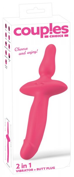 2in1 Vibrator + Butt Plug