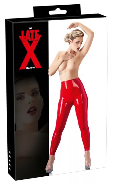 Latex Leggings rot S