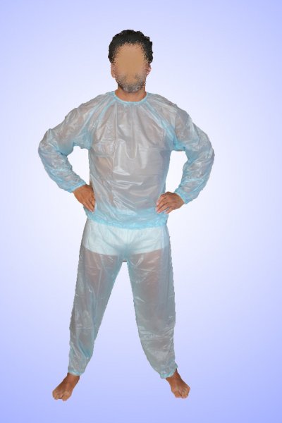 PVC-Anzug für Ihn & Sie, 2tlg.