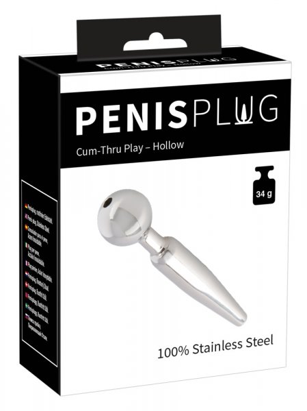 Penisplug Cum-Thru Play-hollow