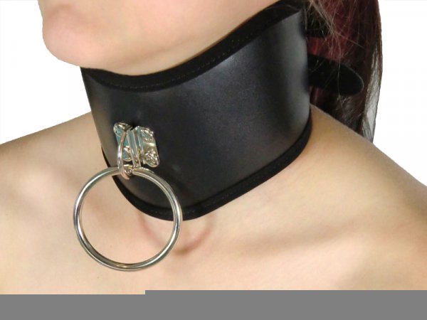 Bondage-Halsband extra breit