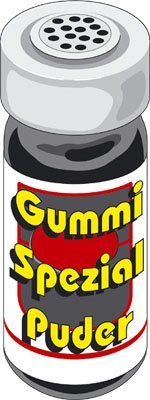 Gummi-Spezial-Puder